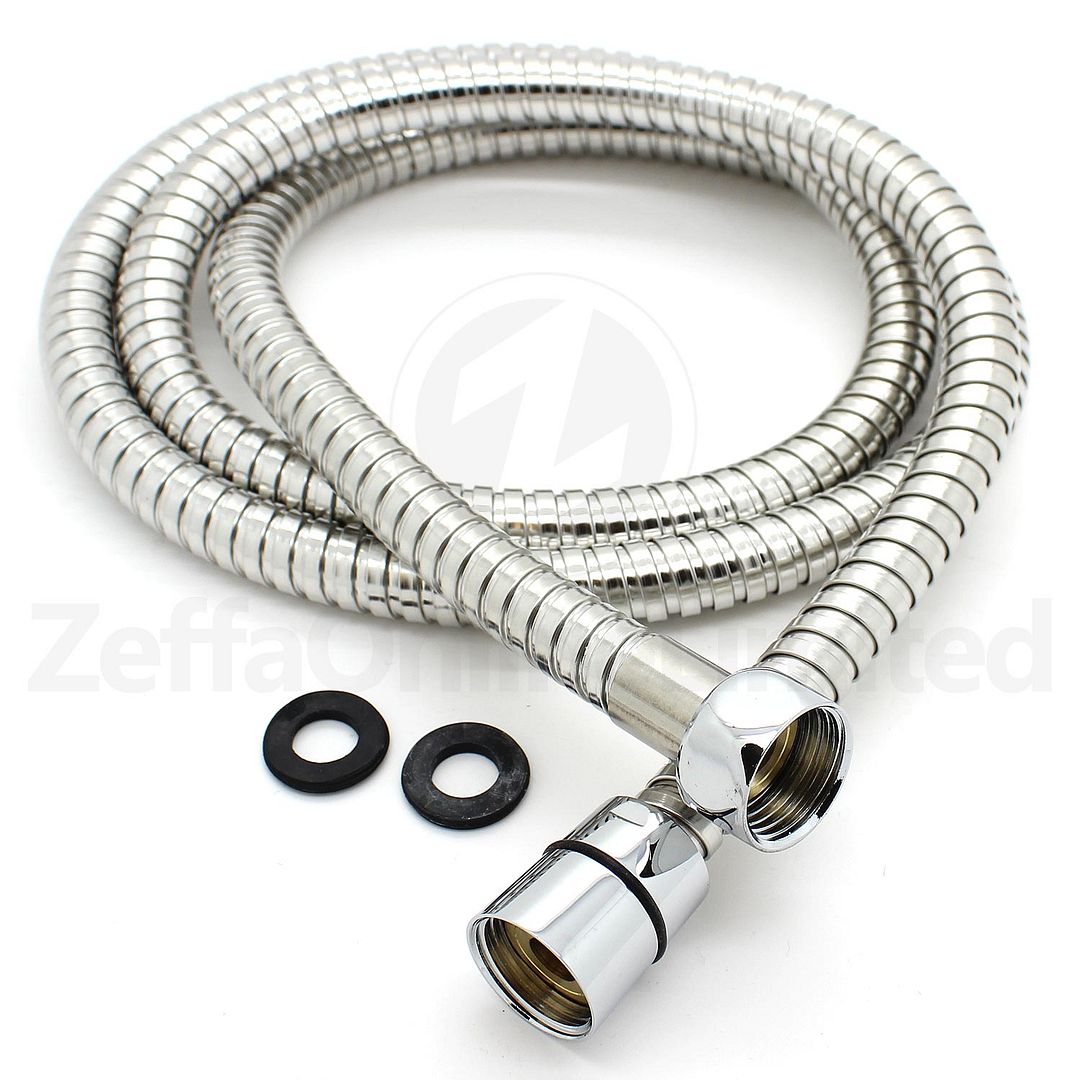 Stainless Steel Chrome Shower Hose 1.50m Universal *Replaces Grohe Mira Triton eBay